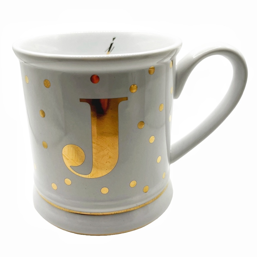 Pier 1 Monogram “J” Mug